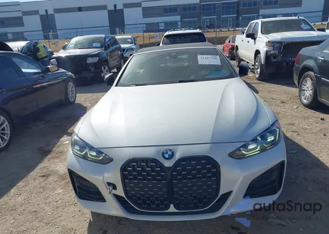 2021 BMW M440I z USA, uszkodzony, nr VIN WBA53AT08MCH04787